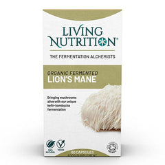 Living Nutrition Organic Fermented Lion's Mane (60caps)