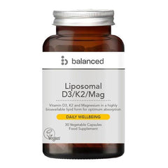 Balanced Liposomal D3/K2/Mag (30caps)