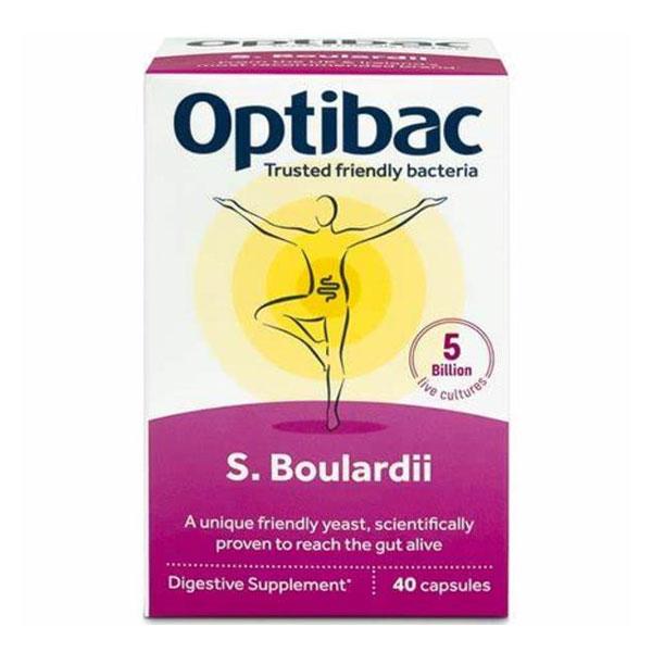 Optibac Saccharomyces Boulardii (40caps)