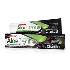 AloeDent Charcoal Toothpaste (100ml)