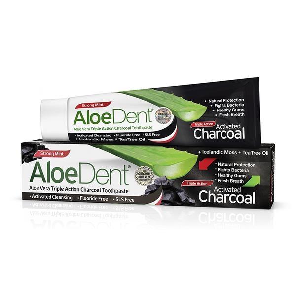 AloeDent Charcoal Toothpaste (100ml)