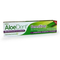 AloeDent Sensitive Aloe Vera Toothpaste - Echinacea Mint (100ml)