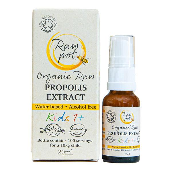 Raw Pot Organic Raw Propolis Extract Kids 1+ (20ml)