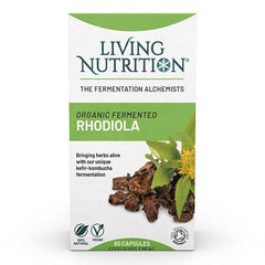 Living Nutrition Organic Fermented Rhodiola (60caps)