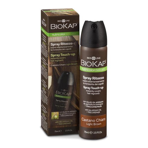 BioKap Light Brown Root Touch Up Spray (75ml)