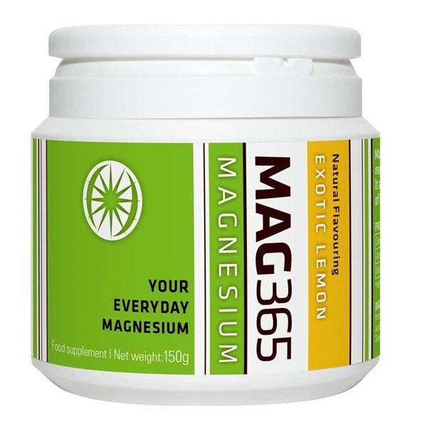 Mag365 Magnesium Citrate Powder - Exotic Lemon (150g)