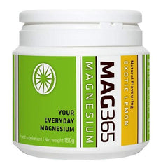 Mag365 Magnesium Citrate Powder - Exotic Lemon (150g)