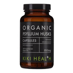 KIKI Health Organic Psyllium Husks (120caps)