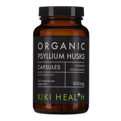 KIKI Health Organic Psyllium Husks (120caps)