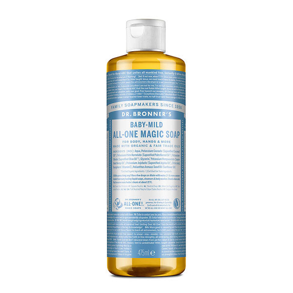 Dr Bronners Organic Baby Castile Soap (473ml)