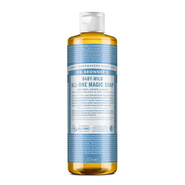 Dr Bronners Organic Baby Castile Soap (473ml)