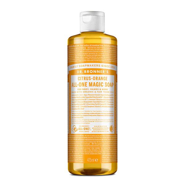 Dr Bronners Organic Citrus Castile Soap (473ml)