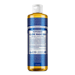 Organic Peppermint Castile Soap (473ml)