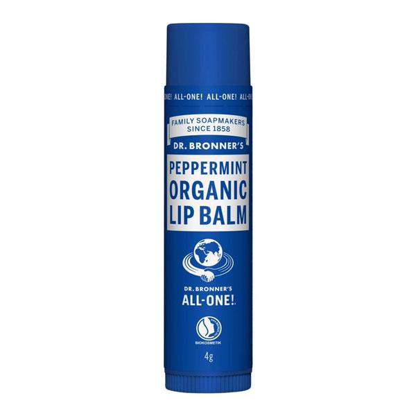 Dr Bronners Organic Lip Balm Peppermint (4g)