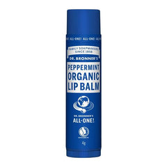 Dr Bronners Organic Lip Balm Peppermint (4g)