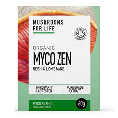 Mushrooms 4 Life MFL Org Myco Zen Powder (60g)