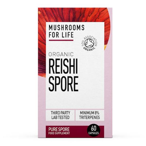 Mushrooms 4 Life MFL Org Reishi Spore (60caps)
