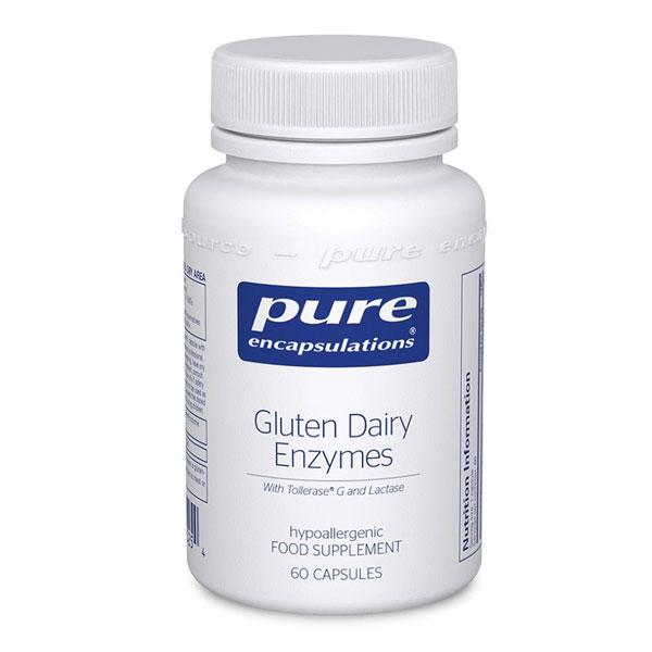 Pure Encapsulations Gluten Dairy Enzymes (60caps)