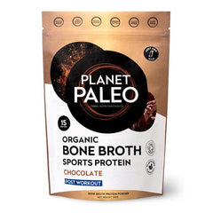Planet Paleo Bone Broth Sport Protein - Chocolate (240g)