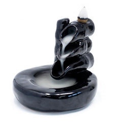 Back Flow Incense Burner - Bamboo & Pool