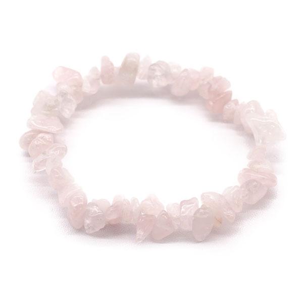 Chipstone Bracelet - Rose Quartz
