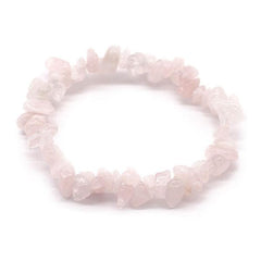Chipstone Bracelet - Rose Quartz