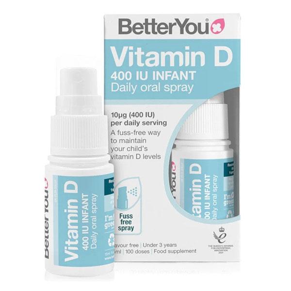 BetterYou DLux Infant Vitamin D Spray (15ml)