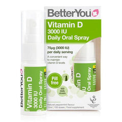 BetterYou Dlux3000 Daily Vitamin D Oral Spray  (15ml)