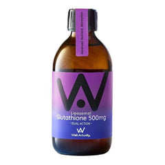 Well Actually Liposomal L-Glutathione 500mg (150ml) - Blueberry