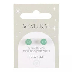 Crystal Earrings - Aventurine