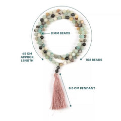 Bead necklace - Grow