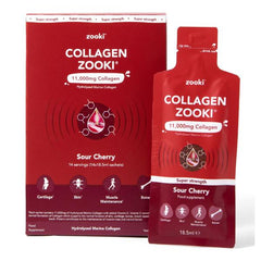 Zooki Marine Collagen 11000mg - Sour Cherry (14 sach)