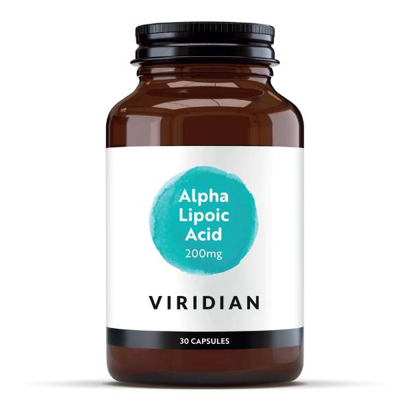 Viridian Alpha Lipoic Acid 200mg (30caps)