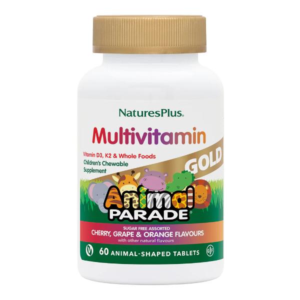 Nature's Plus AP Gold Assorted Chewable (60caps)