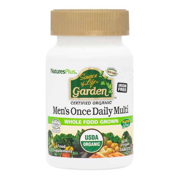 Nature's Plus Organic Men's Daily Multi (30caps)