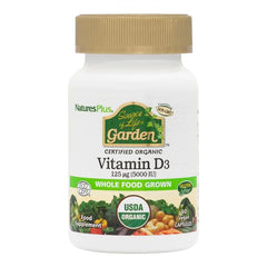 Nature's Plus Organic Vit D3 5000iu (60caps)