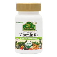 Nature's Plus Organic Vit K2 120mcg (60caps)