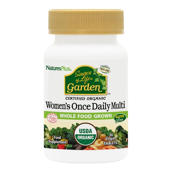 Nature's Plus Organic Women's Daily Multi (30caps)