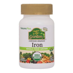 Nature's Plus Organic Iron (30caps)