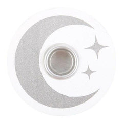 White Moon Spell Candle Holder