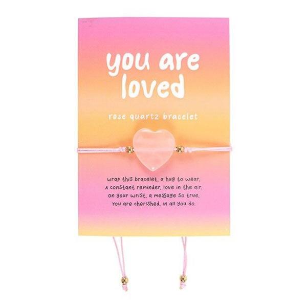 You Are Loved Heart Bracelet