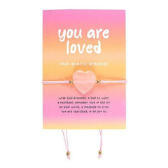 You Are Loved Heart Bracelet
