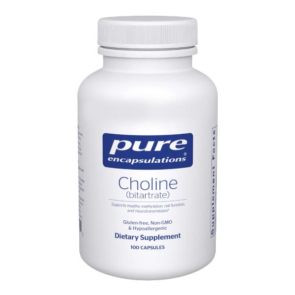 Pure Encapsulations Choline Bitartrate (100caps)