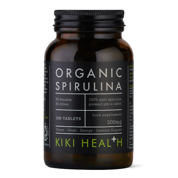 KIKI Health Organic Spirulina Southern India (200tabs)
