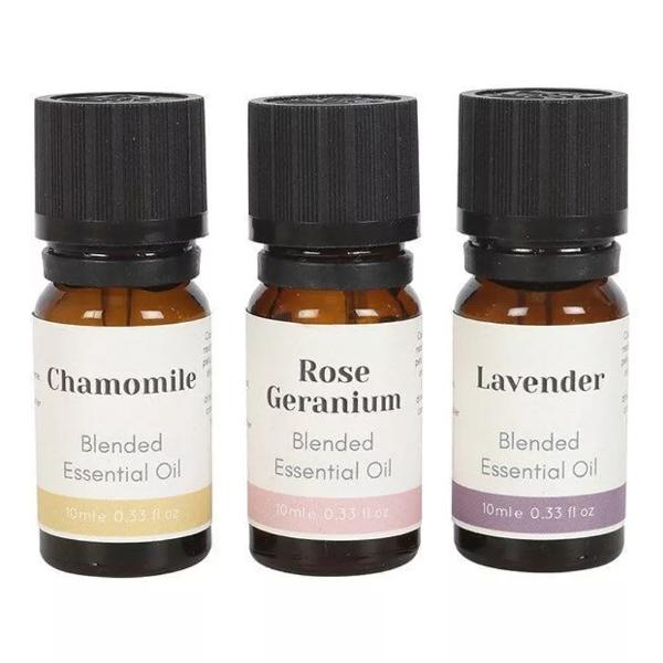 Floral Blended Essential Oils (Set of 3)
