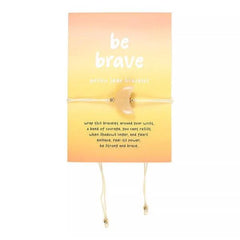 Be Brave Jade Moon Bracelet