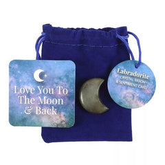 Crystal Moon - Labradorite