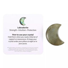 Crystal Moon - Labradorite