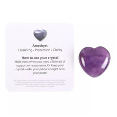 Small Heart - Amethyst