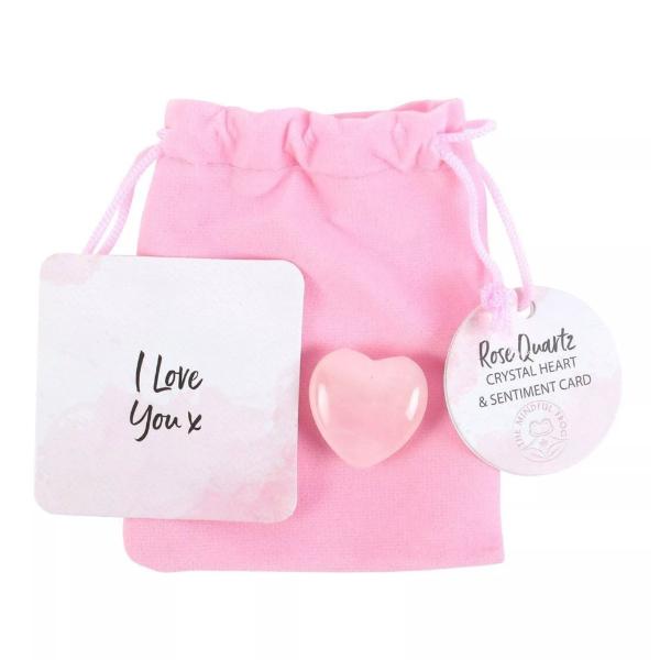 Small Heart - Rose Quartz